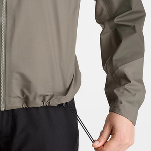 2025 nueva moda personalizada suave Shell cortavientos a prueba de viento impermeable chaqueta de lluvia cálida chaquetas cortavientos para hombres con capucha - Product Image 3