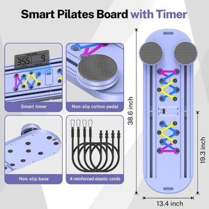 Tabla de Ejercicios Multifuncional 6 en 1 para el Hogar, Tonifica Glúteos, Brazos, Abdominales y Muslos, Compacta y Plegable, para Mujeres, Yoga y Pilates - Product Image 2