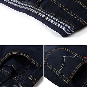 Jogger Jogging Jorts Casual Hombres Cremallera Fly Loose Denim Baggy Jorts Skate Jeans Jorts High Street Fabricante de Pakistán OEM - Product Image 3