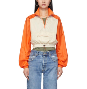 Chaqueta Cortavientos Personalizada al por Mayor para Mujer, Bloques de Color, Transpirable, de Secado Rápido, Chaqueta Cortavientos con Opciones de Tela Personalizable OEM - Product Image 6