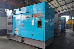 Générateur diesel industriel silencieux neuf de 80 kVA avec moteur CCDC d'origine, pompe à roulement, moteur PLC - Gazéification de biomasse - Product Image 2