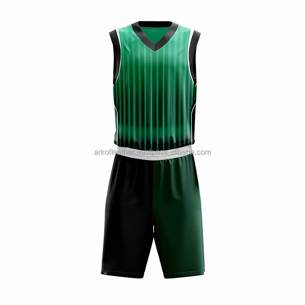 Uniforme de baloncesto de tela suave de Material de poliéster cómodo, ropa deportiva ligera, uniforme de baloncesto en diferentes colores