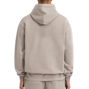 Sudadera con capucha lavada de algodón 100% personalizada de la mejor calidad, bolsillos de gran tamaño, Jersey funcional con hombros caídos, patrón estampado de peso pesado - Product Image 5