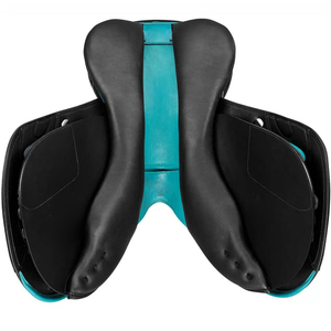 อานม้าแข่งแบบกระโดดสไตล์ตะวันตกพร้อมอุปกรณ์ขี่ม้าหนังต้นไม้ไม้ - Product Image 3