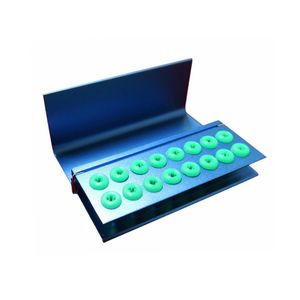 Autoclavable Dental Bur Holder Organizer 16-Hole Bur <b>Sterilization</b> Box with Silicone Ring - Product Image 4
