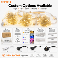 200 mètres décoration fée Led guirlandes lumineuses événement Center décor Diwali blanc chaud vacances éclairage décoration de la maison dans la maison