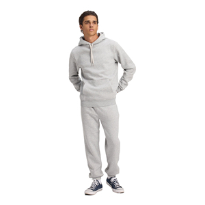 Pantalones Deportivos de Felpa para Hombre, Estilo Casual, Pierna Recta, Color Gris Lavado, Hombros Caídos, Algodón, Alta Calidad, Novedad 2025 - Product Image 1
