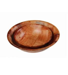 Tazón de sopa y ensalada de madera de mango ecológico, estilo redondo moderno de nuevo diseño para fiestas, técnica personalizada al mejor precio - Product Image 5