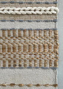 Usine directe prix du fabricant Style moderne fait à la main Jute Dhurry tapis indien tissé à la main tissé léger paillassons - Product Image 3