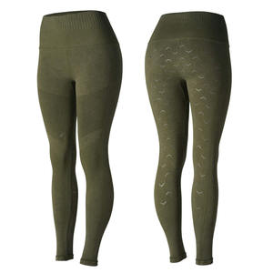 การออกแบบล่าสุดเต็มที่นั่งเลคกิ้งขี่ม้าผู้หญิงเลกกิ้งเสื้อผ้าขี่ม้ากีฬาสวมใส่ผู้หญิงเลกกิ้งแน่น - Product Image 1