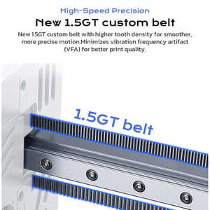 Impresora 3D QIDI Q2C, Velocidad de 600 mm/s, Hotend Totalmente Metálico de 370°C, Impresión Multimaterial, Sistema CoreXY para Laboratorios e Industrias de Construcción - Product Image 4