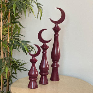 Extraordinaria decoración de luna creciente de Ramadán, adorno de mesa islámico elegante para Eid Mubarak, decoración del hogar y exhibición festiva - Product Image 3