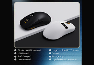 <span class=keywords><strong>Mouse</strong></span> Wireless Glacier LW 8K L per Gaming e Ufficio con Schermo LED e Dongle 8K - Product Image 4