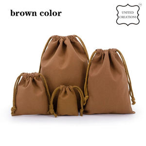 Petits sacs-cadeaux en coton durables et écologiques disponibles dans toutes les couleurs-recyclables pour le shopping ou comme cadeaux personnalisés - Product Image 5