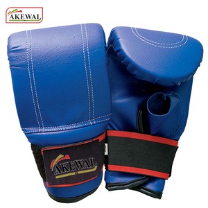 AKEWAL Gants de boxe en cuir 100% de qualité supérieure également disponibles en cuir synthétique Offre Spéciale équipement d'entraînement de boxe - Product Image 4