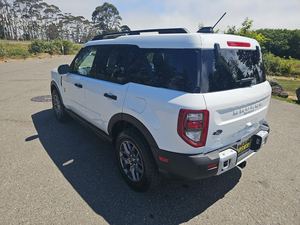 Low Mileage White 2025 Ford Bronco Sport Big Bend AWD Used with Sunroof <b>Remote</b> Start Automatic Gear Alloy Wheels Navigation - Product Image 3