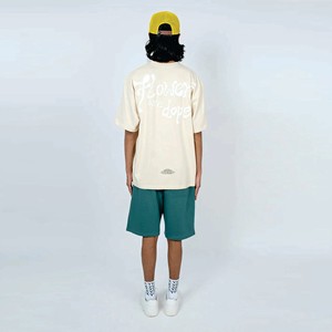 เสื้อยืดพิมพ์ลายสไตล์สตรีทสำหรับผู้ชาย, เสื้อยืดแขนสั้นโอเวอร์ไซส์ทรงหลวมวัฒนธรรมฮิปฮอป100% ผ้าคอตตอนใหม่ฤดูร้อน - Product Image 6