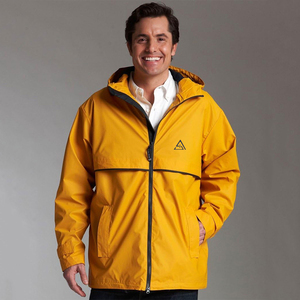 Vestes coupe-vent pour hommes, style streetwear, imperméables, coupe-vent, col montant, logo sur le devant, veste de pluie pour l'extérieur - Product Image 2