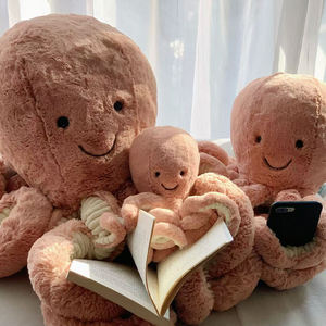Jelly <b>Cat</b> Large 49cm Pink Octopus Companion Plush Toy for Kids Soft Soothing Holiday <b>Gift</b> Clothing & Accessories - Product Image 3