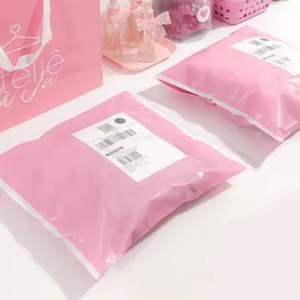 100% bolsas de correo impermeables de colores personalizadas de buena resistencia virgen, embalaje biodegradable autoadhesivo ecológico, envío - Product Image 2