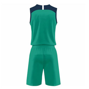 Uniformes de Voleibol con Cuello en V, Diseño Personalizado, Económicos, al por Mayor de Fábrica, Uniformes de Voleibol sin Mangas para Hombre con Estampado Personalizado - Product Image 3