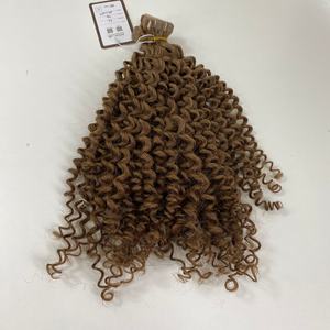 Venta al por mayor de extensiones de cabello Remy rizado profundo de 22 pulgadas con cinta en el cabello humano de alta calidad que mejora la belleza - Product Image 2