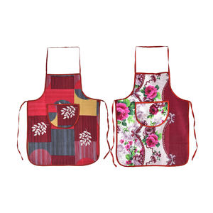 Delantal de cocina con estampado personalizado de algodón puro de tamaño personalizado de calidad de exportador con correa ajustable - Product Image 5