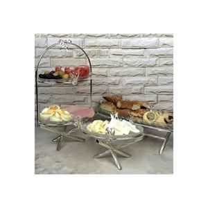 Silver Japanese Two-Layer and Single Glass Presentation <b>Set</b> Elegant <b>Beverage</b> <b>Serving</b> <b>Sets</b> of Two - Product Image 2