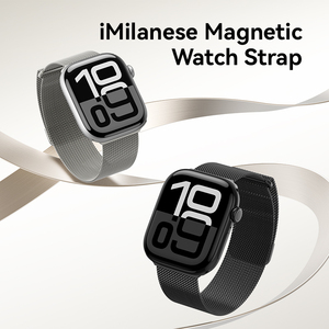 VOKAMO <span class=keywords><strong>สาย</strong></span>นาฬิกาสแตนเลสแบบปรับได้ <span class=keywords><strong>สาย</strong></span>นาฬิกาแบบแม่<span class=keywords><strong>เหล็ก</strong></span> น้ำหนักเบา ระบายอากาศได้ดี <span class=keywords><strong>สาย</strong></span>นาฬิกาสีดำ/ไทเทเนียมโกลด์ - Product Image 2