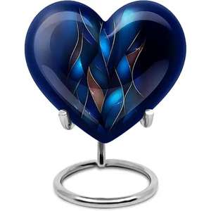 Vente chaude à prix raisonnable Urnes faites à la main pour cendres humaines Urne en aluminium pour crémation Fabrication indienne de l'Inde - Product Image 4