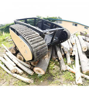 Cadena de Goma para Robots de Trabajo Pesado, Fabricada en China, Goma Automotriz para Vehículos Terrestres No Tripulados, Plataforma de Transporte - Product Image 1