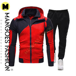 Conjunto Deportivo Unisex de 2 Piezas con Capucha y Franjas Laterales, Personalizable con Logotipo, Traje Deportivo Sólido para Entrenamiento de Invierno, 100% Patchwork - Product Image 5