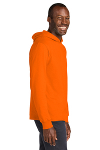 Camisetas de manga larga con capucha de algodón negro para hombre, camisetas con capucha personalizables para eventos, venta al por mayor, camisetas con capucha para reventa - Product Image 3
