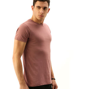 T-shirts pour hommes qui sont de base et en polyester et coton sont disponibles. Coton pur de bonne qualité pour hommes personnalisé - Product Image 3
