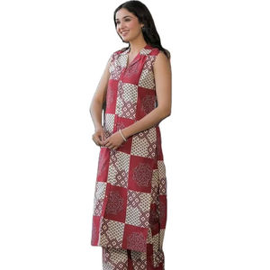 Launch New Heavy Poly Reyon With Digital Print <b>Kurti</b>& Pent Set <b>For</b> Office& Regular Day Wear <b>Women</b> Cloth From SIE Supplier - Product Image 1