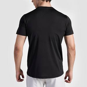 Camisetas Clásicas Premium para Hombre, Corte Regular, Estilo Urbano, 100% Algodón, Tejido Peinado, Diseño Liso, Impresión de Logotipo Personalizado, Transpirable - Product Image 4