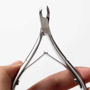 Professional Pedicure & Manicure Tools High Quality Stainless Steel Cuticle Nipper with Pusher <b>Clipper</b> Cutter <b>Nail</b> Finger Care - Product Image 2