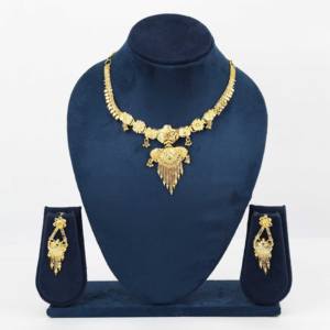 Regalo de joyería ortodoxa de temporada de boda tradicional para mujer, collar de latón de cobre chapado en oro con microformación, cadenas de moda - Product Image 1