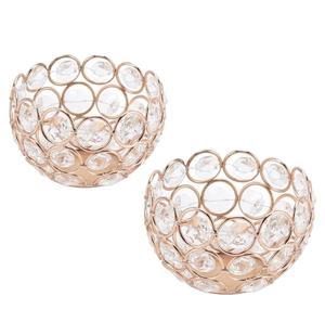 Bougeoir à bougie chauffe-plat perlé en métal de forme carrée pour mariage et décoration de la maison bougeoirs votifs - Product Image 6