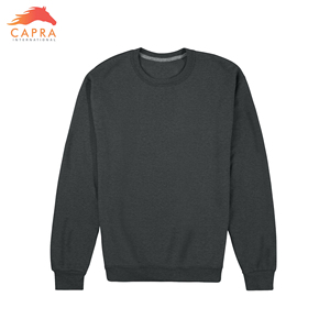 OEM Nouveau modèle Sweat-shirt surdimensionné personnalisé pour hommes Sweatshirts ras du cou de marque privée en polaire - Product Image 6