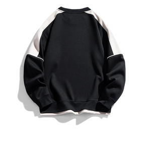 Sudadera de solapa con hombros descubiertos de gran tamaño de felpa francesa de lana de algodón 100% para invierno de longitud larga - Product Image 4