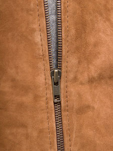 Veste en cuir suédé de dernière génération pour homme, vêtements décontractés, vestes en cuir véritable pour homme, design personnalisé - Product Image 6