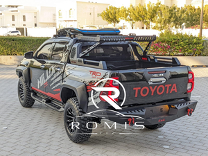 Camioneta Hilux 2024 4x4 Todoterreno con Portaequipajes, Luces LED, Neumáticos R20, Parachoques Delantero Hamer, Acabado Negro Mate - Product Image 6