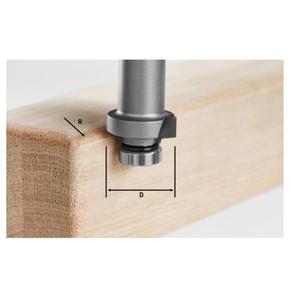 Festool HW R2-OFK 500 Z1 Concave Radius Cutter for OFK 500 & OFKC 500 Milling Cutters - Product Image 1