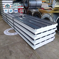 Matériaux d'isolation des bâtiments, panneaux sandwich en polystyrène expansé EPS personnalisés pour les fabricants de systèmes de toiture