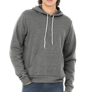 Bella + Canvas B3719-Sweat à capuche unisexe en polaire poly-coton Couleur unie BELLA + CANVAS UNISEXE SPONGE FLEECE HIVER HOODIE - Product Image 1