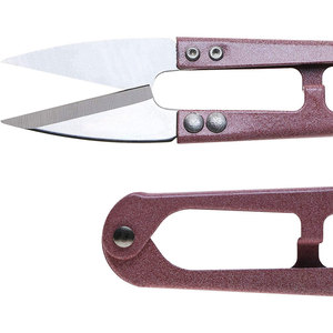 Coupe-fil à clip rapide avec lames tranchantes et robustes, 2 pièces, portable, pour la broderie, la coupe de fils, les travaux manuels et les projets de bricolage (rose/gris) - Product Image 3