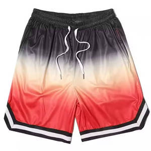 Verano en blanco sublimación 100% poliéster fábrica atlética personalizado Hombre Pantalones cortos impresión Digital Hombre Ropa al por mayor envío de la gota - Product Image 6