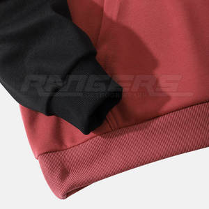 เสื้อมีฮู้ดผ้าคอตตอนโพลีเอสเตอร์เสื้อมีฮู้ด Tri Color hoodies แฟชั่น - Product Image 6