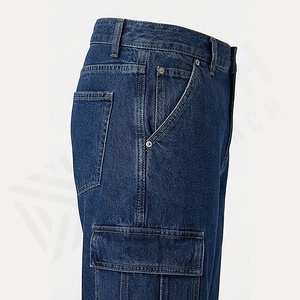 Pantalons de travail en jean pour homme de haute qualité, à double genouillère, solides, personnalisés, style peintre, cargo, prix bas, couleur personnalisée - Product Image 5